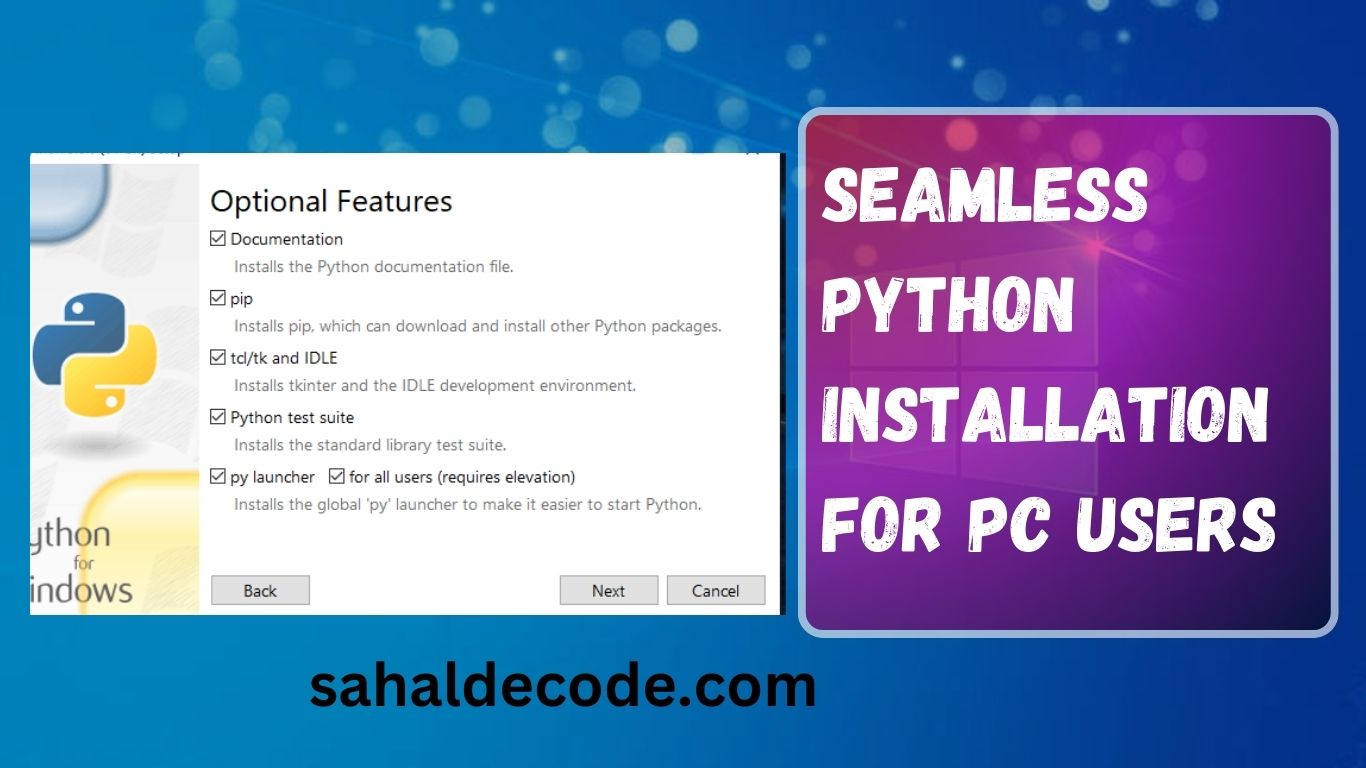 Seamless Python Installation for PC Users