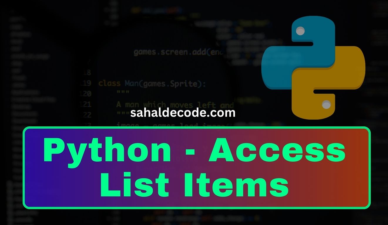 Python - Access List Items