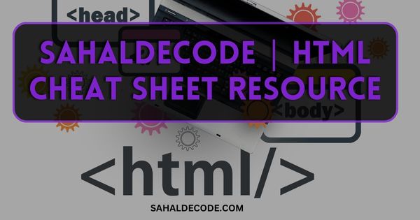 HTML Resource Cheat Sheet