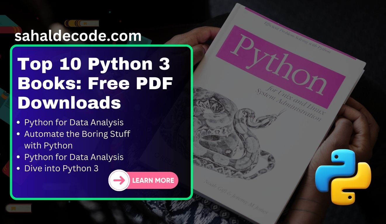 Top 10 Python 3 Books: Free PDF Downloads