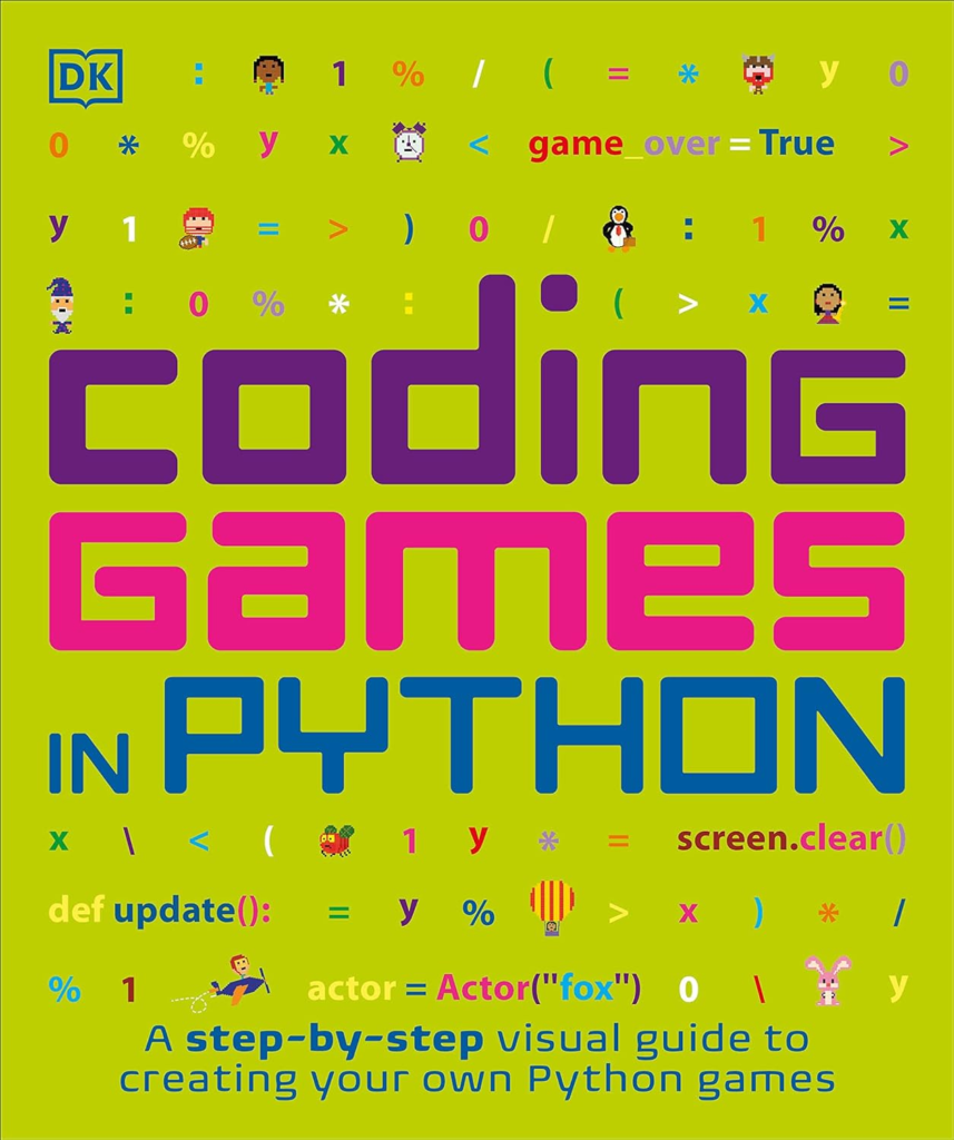 Coding Games in Python" by DK Children